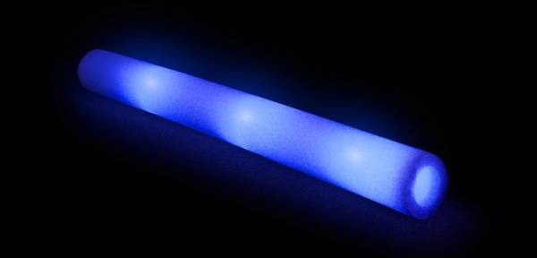 Led Foam Stick Blå